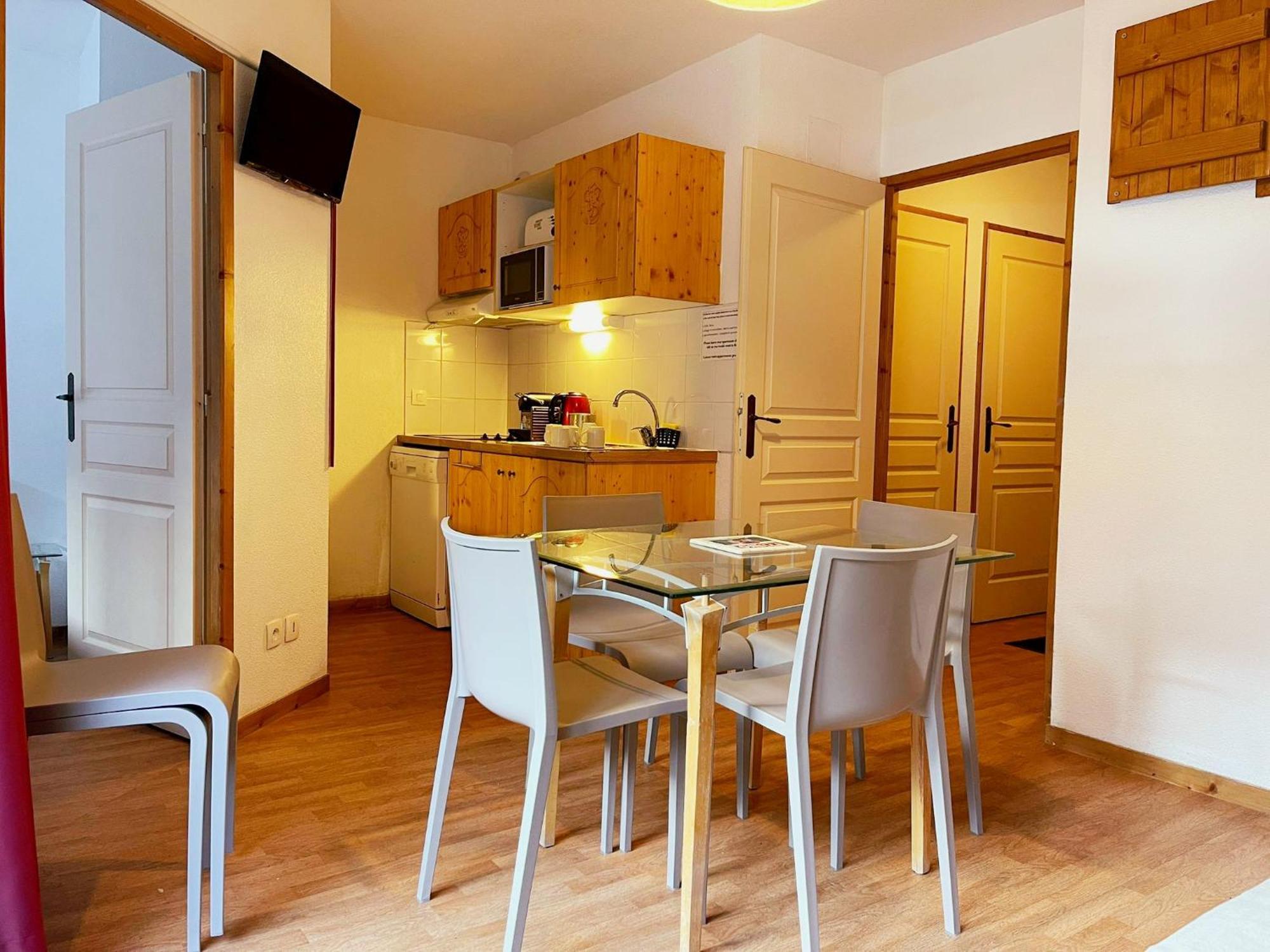 Le Hameau Spa & Piscine Appartement 2 Pieces 6Pers By Alpvision Residences Orelle Dış mekan fotoğraf